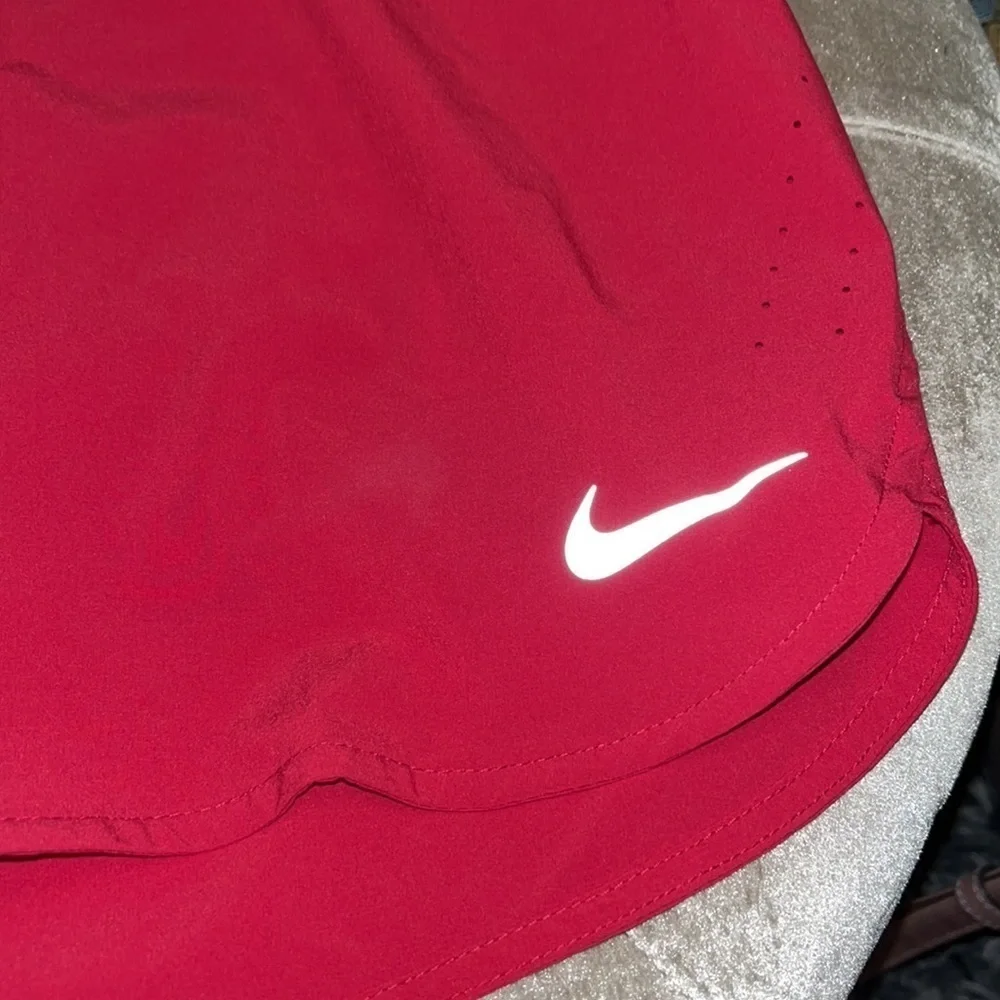 Nike raspberry colored Dri-Fit running shorts, medium, new